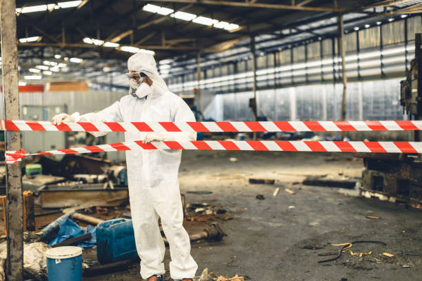 Professional Odor Removal technician working in Winchester, CA